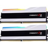 G.Skill 32 GB DDR5-7200 Kit werkgeheugen Wit, F5-7200J3445G16GX2-TZ5RW, Trident Z5 RGB, XMP