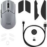 HyperX Pulsefire Haste 2 Pro gaming muis Grijs, 400 - 26.000 dpi