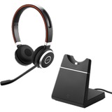 Jabra Jabra Evolve 65 SE UC Stereo          bk headset Zwart/zilver