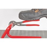 KNIPEX Cobra 250 mm 87 01 250 zweedse- / waterpomp-tang Zwart/rood, Getande grijpvlakken, Doorgestoken scharnier 