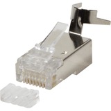 LogiLink RJ45 modulaire stekker Cat. 8.1/ Cat.6A 10 stuks