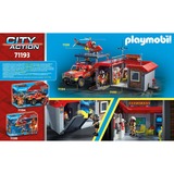 PLAYMOBIL City Action - Brandweerkazerne Constructiespeelgoed 71193