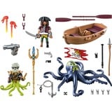 PLAYMOBIL Pirates - Gevecht tegen de reuzenoctopus Constructiespeelgoed 71419