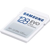 SAMSUNG EVO Plus SDHC 128 GB (2021) geheugenkaart Wit, MB-SC128K/EU, Class 10