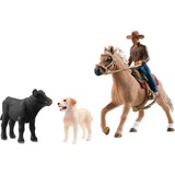 Schleich Farm World - Westernrijden speelfiguur 42578