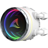 Sharkoon S80 RGB White waterkoeling Wit, 4-pins PWM fan-connector