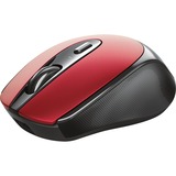 Trust Zaya Draadloze oplaadbare muis Rood/zwart, 800 - 1600 Dpi