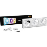 be quiet! Light Wings Pro IO 360mm RGB case fans Wit, 3 stuks, 360 x 120 x 28 mm, Single Frame