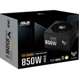 ASUS TUF Gaming 850W Gold voeding  Zwart, Full kabelmanagement, 3x PCIe, 1x 12VHPWR