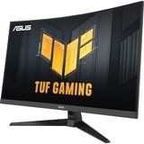 ASUS TUF Gaming VG32WQ3B 32" curved monitor Zwart, 180Hz, HDMI, DisplayPort, Audio, AMD FreeSync