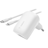 Belkin BOOSTCHARGE 30 W USB-C PD 3.0 PPS-wandlader + USB-C/Lightning-kabel Wit