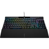 Corsair K70 RGB PRO Mechanical Gaming Keyboard Zwart, US lay-out, Cherry MX RGB Red, RGB leds, PBT double-shot