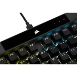 Corsair K70 RGB PRO Mechanical Gaming Keyboard Zwart, US lay-out, Cherry MX RGB Red, RGB leds, PBT double-shot