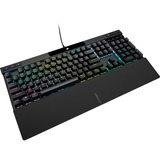 Corsair K70 RGB PRO, gaming toetsenbord Zwart, US lay-out, Cherry MX RGB Red, RGB leds, PBT double-shot