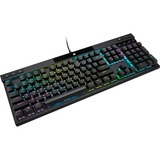 Corsair K70 RGB PRO, gaming toetsenbord Zwart, US lay-out, Cherry MX RGB Red, RGB leds, PBT double-shot
