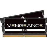 Corsair Vengeance 32 GB DDR5-5600 (2x 16 GB) laptopgeheugen Zwart, CMSX32GX5M2A5600C48, SO-DIMM