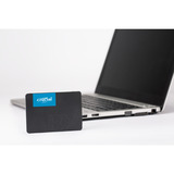 Crucial BX500 4 TB SSD Zwart, CT4000BX500SSD1, SATA/600, Retail