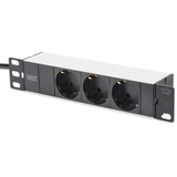 Digitus DN-95411 Zwart/aluminium, 3x stekker