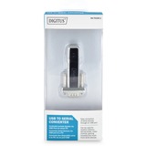 Digitus USB-A 1.1 naar 9-pin serieel adapter Zwart