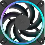 Fractal Design Momentum 12 RGB Black case fan Zwart, 4-pin PWM connector, ARGB Gen 2 (16 LEDs)