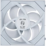 Lian Li UNI FAN SL-INFINITY 140 Wireless Reverse Blade RGB case fan Wit, 140 x 142 x 28 mm, PWM