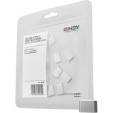 Lindy USB-C Port Blocker beveiliging Wit, 10 stuks