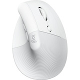 Logitech Lift voor Mac Verticale Ergonomische Muis Wit, 400 - 4000 dpi, Bluetooth Low Energy