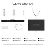 Plaud NotePin S dicteerapparaat Zilver, 64 GB, Bluetooth 5.2 / BLE (Bluetooth Low Energy) / Wi-Fi