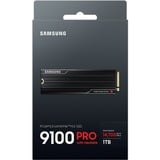 Samsung 9100 PRO Heatsink 1 TB SSD MZ-VAP1T0CW, PCIe Gen 5.0 x4, NVMe 2.0