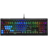Sharkoon SKILLER SGK60, gaming toetsenbord Zwart, BE Lay-out, Kailh Box White, RGB leds