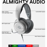 SteelSeries Arctis Nova 1 over-ear gaming headset Wit, Pc, Nintendo Switch