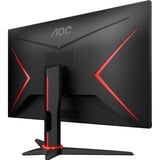 AOC 24G2SPAE/BK 23.8" gaming monitor Zwart/rood, 165 Hz, VGA, HDMI, DisplayPort, Audio, Freesync Premium