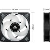 ARCTIC P14 PWM PST A-RGB case fans Zwart, 3 stuks, 140 x 140 x 27 mm