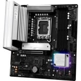 ASRock B860M Pro RS socket 1851 moederbord Zwart/zilver, RAID, 2.5 Gb-LAN, Sound, µATX