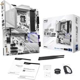 ASRock Z890 PRO RS WiFi White socket 1851 moederbord Wit, RAID, 2.5 Gb-LAN, Wi-Fi 6E, BT, Sound, ATX