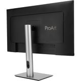 ASUS ProArt Display PA32QCV 31.5" 5K Ultra HD monitor Zwart/zilver, 1x DisplayPort, 1x HDMI, 2x USB-C, 2x USB-A, 2x Thunderbolt