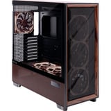 Antec Flux Pro Noctua Edition big tower behuizing Zwart/houtkleur | 3x USB-C | Tempered Glass