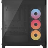 Corsair FRAME 4500X RS-R ARGB midi tower behuizing Zwart | 2x USB-A | 1x USB-C | Tempered Glass