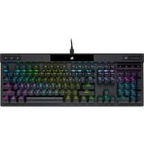 Corsair K70 PRO RGB mechanisch gaming toetsenbord Zwart, BE lay-out (AZERTY), Cherry MX RGB Red, 100%, Double-shot PBT