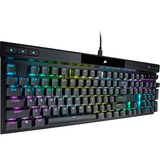 Corsair K70 RGB PRO, gaming toetsenbord Zwart, BE Lay-out, Cherry MX RGB Red, RGB leds, PBT double-shot