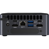 Intel® NUC 11 Pro Kit NUC11TNHv5 barebone Zwart | Core i5-1145G7 | Iris Xe Graphics
