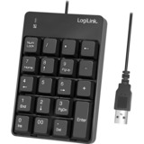LogiLink ID0184 USB Numpad Zwart