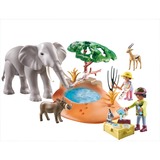 PLAYMOBIL Wiltopia - Een reis naar de waterpoel Constructiespeelgoed 