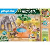 PLAYMOBIL Wiltopia - Een reis naar de waterpoel Constructiespeelgoed 