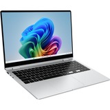 SAMSUNG Galaxy Book5 360 (NP750QHA-KB1BE) 15.6"  2-in-1 laptop Zilver | Core Ultra 7 256V | Arc Graphics 140V | 16 GB | 512 GB SSD