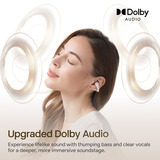 Shokz OpenDots 2 bone conduction headset Zwart, Bluetooth® 6.1