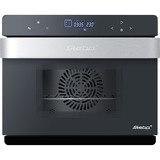 Steba Steb Dampfbackofen 30L 2200 W bk mini bakoven Zwart/zilver