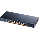 Zyxel 8-port 2.5GbE & 2 SFP+ Uplink Smart Managed PoE switch 