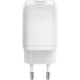 goobay 65W GaN USB-C PD Nano Multiport snellader Wit, 2x USB-C, 1x USB-A