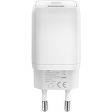 goobay 65W GaN USB-C PD Nano Multiport snellader Wit, 2x USB-C, 1x USB-A
